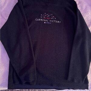 Carnival Victory Black Fleece Pullover